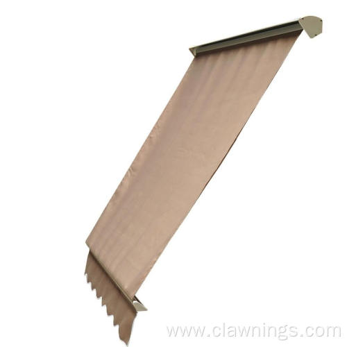 Drop Arm Manual Retractable Awning for Window